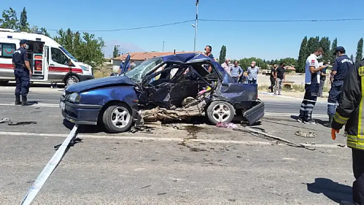 Yahyalı'da kaza: 2 ölü