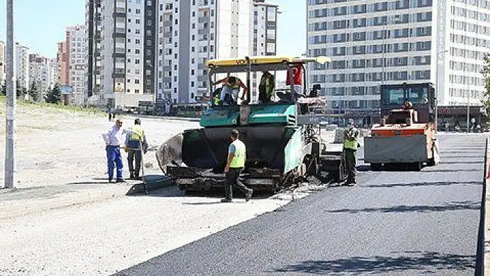 Büyükşehirden Talas'a 2 kilometrelik modern ve estetik dokunuş