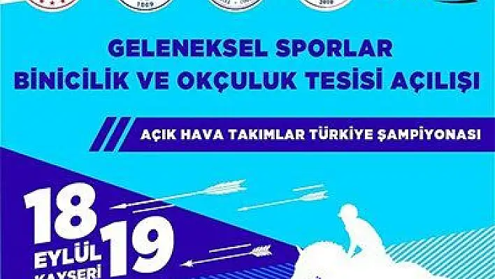 Geleneksel Sporlar Binicilik ve Okçuluk Tesisi 18 Eylül'de açılacak