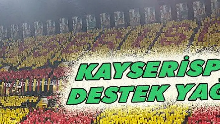 KAYSERİSPOR'A DESTEK YAĞIYOR