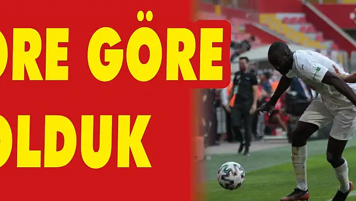 Göz göre göre lades olduk: 1-3