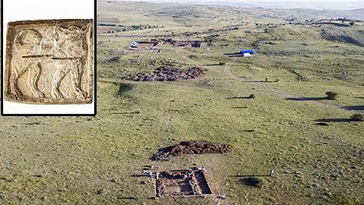 Kerkenes kazısında Demir Çağı'na ait kurt figürü bulundu 