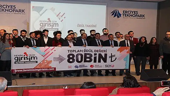 Teknopark'tan girişimcilere ödülleri verildi 