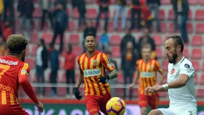 Kayserispor kalesini gole kapattı 