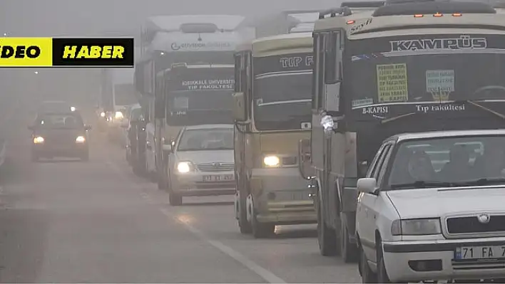 43 ilin geçiş güzergahında yoğun sis