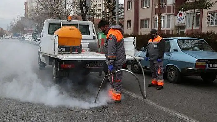 Melikgazi İldem'i temizledi