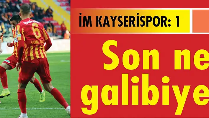 Son nefeste galibiyet kaçtı... 1-1