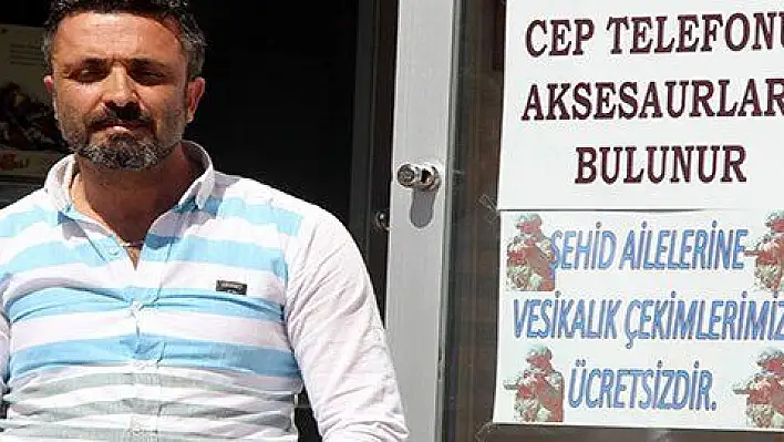 Esnaftan şehit aileleri için örnek olacak destek 