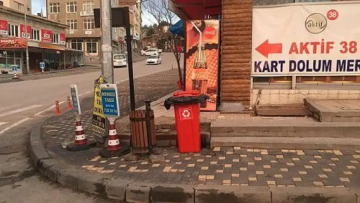 Bünyan Belediyesi'nden maske ve eldivenler için tıbbi atık kutusu 