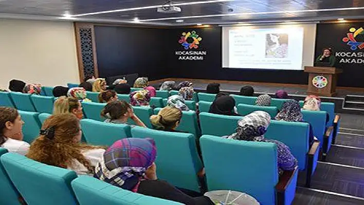 Kocasinan'da anne sütü ve emzirme semineri