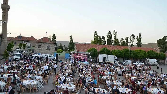 Bünyan'da 8 mahallede toplu iftar programı