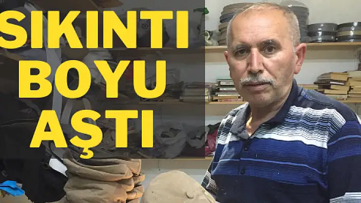 Sıkıntı boyu aştı