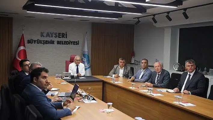 Başkan Büyükkılıç'a 'akıllı ulaşım' brifingi