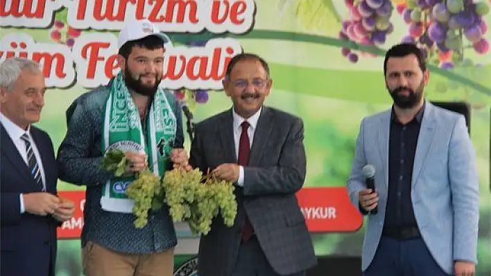 İNCESU'DA ÜZÜM FESTİVALİ