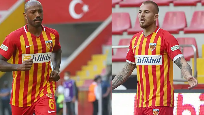 Kayserispor'da ilk kez forma giydiler