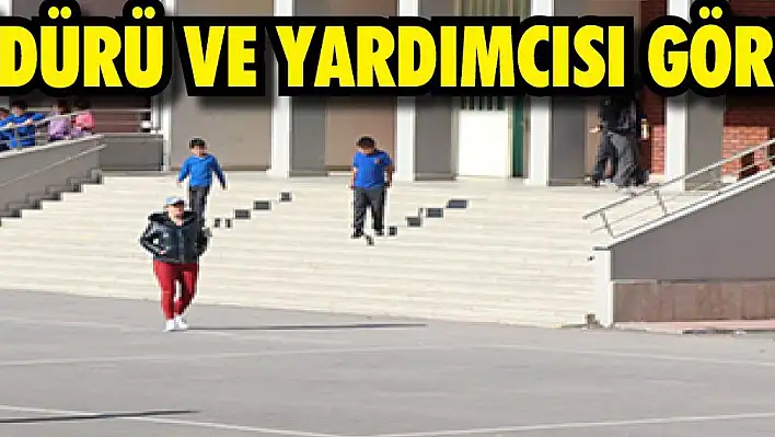 O okulun müdürü ve yardımcısı görevden alındı