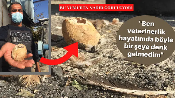 Milyonda bir görülüyordu, bahçesinde buldu