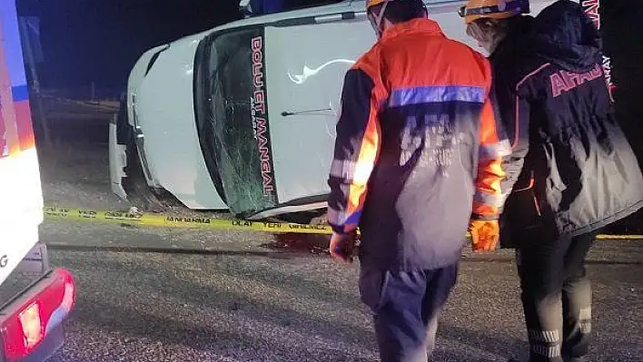 Aksaray'da trafik kazası: 1 ölü, 1 yaralı