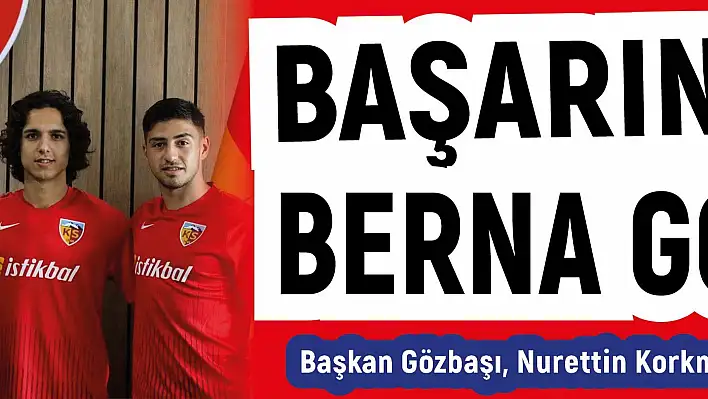 Başarının adı Berna Gözbaşı!