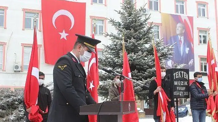 Çanakkale Zaferi Tomarza'da coşkuyla kutlandı