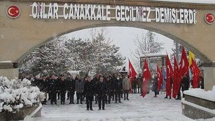 Bünyan'da Çanakkale Şehitleri anıldı