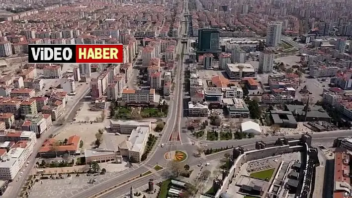 Şehir Merkezi boş ve sessiz !