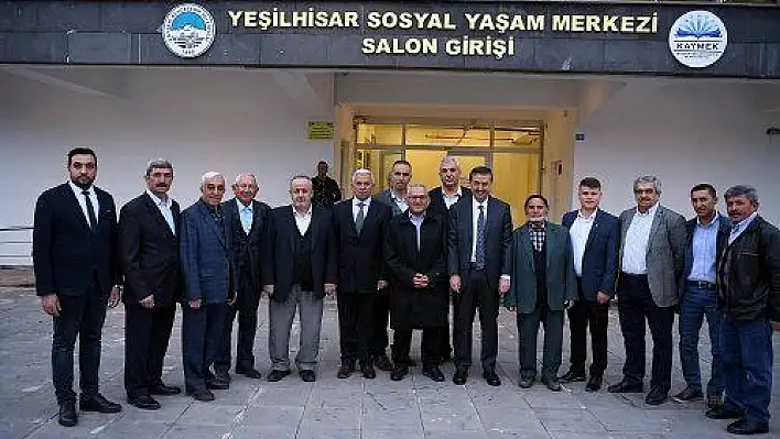 Başkan Büyükkılıç Yeşilhisarlılarla iftar yaptı