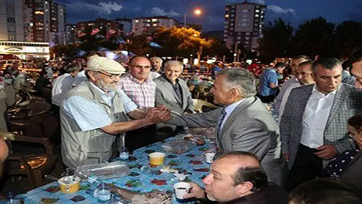 Melikgazi'de her gün başka mahallede iftar