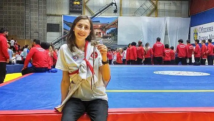 Kayserili sporcu Avrupa ikincisi oldu