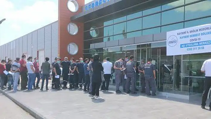 Serbest Bölge'de aşı merkezi kuruldu