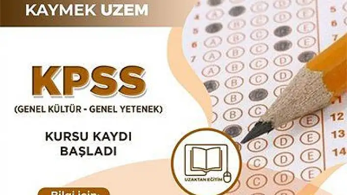 Büyükşehirden KPSS adaylarına ücretsiz kurs desteği