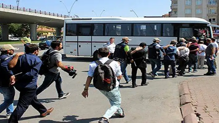 Kayseri'de PKK propagandası yapan 9 kişi adliyeye sevk edildi