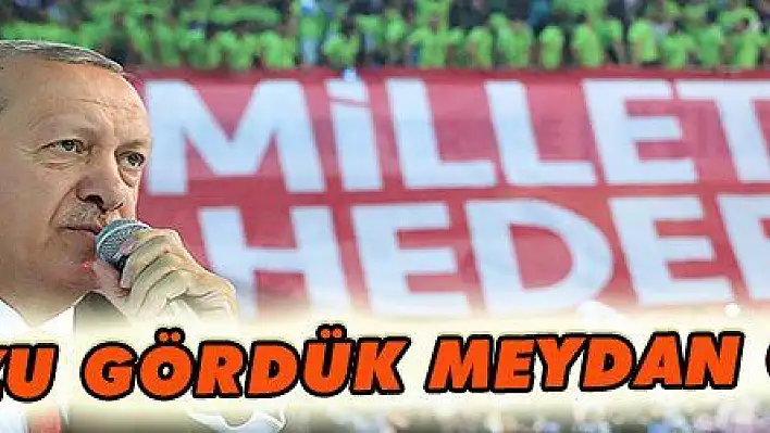 OYUNUNUZU GÖRDÜK MEYDAN OKUYORUZ