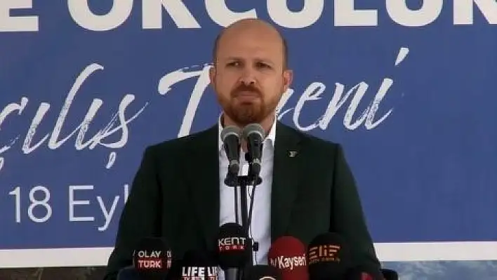 Bilal Erdoğan, Geleneksel Sporlar, Binicilik ve Okçuluk Tesisi'nin açılışına katıldı