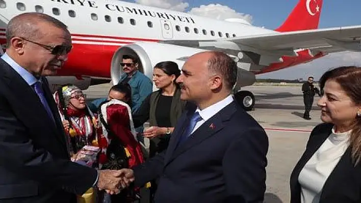 Cumhurbaşkanı Erdoğan Kayseri 'de