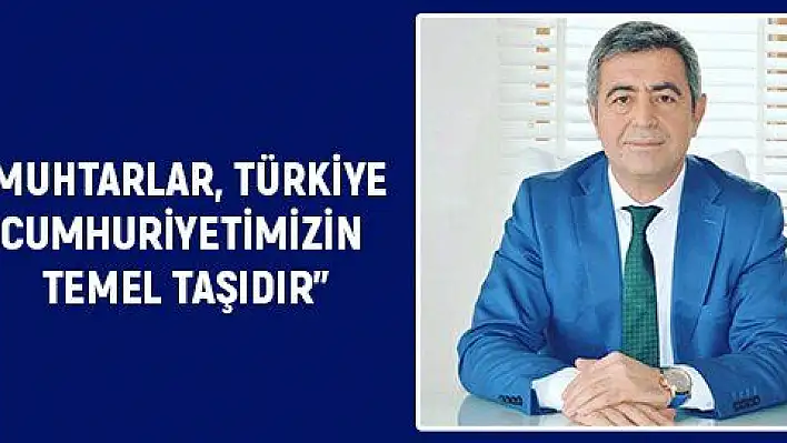 Kazım Yücel'den muhtarlara: 'Bize her türlü sorunlarınızı iletebilirsiniz'