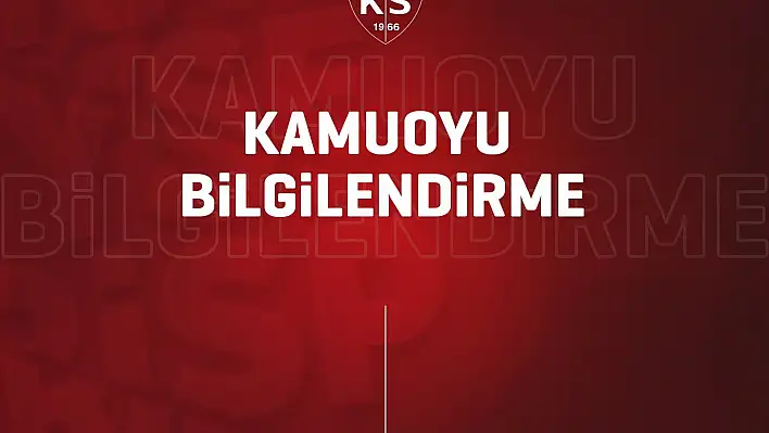 Kayserispor'da dördüncü pozitif vaka! 