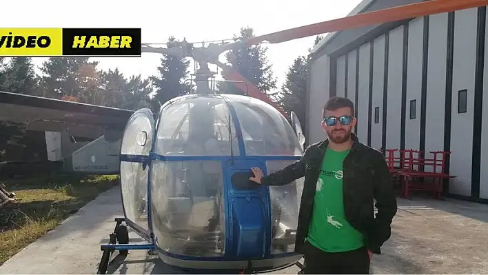 'Skydiving' sporu yapan paraşütçüyü düşüyor sandılar