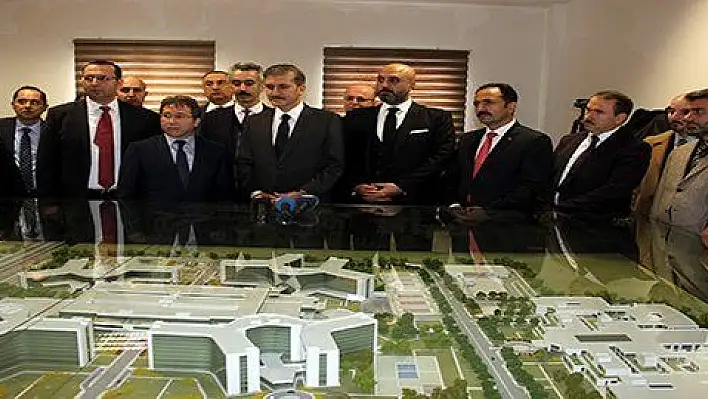 Kayseri Şehir Hastanesi 2018 yılında açılacak ilk hastane olacak 