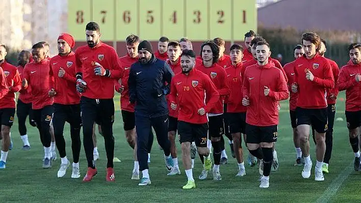 Kayserispor'da kupa mesaisi başladı