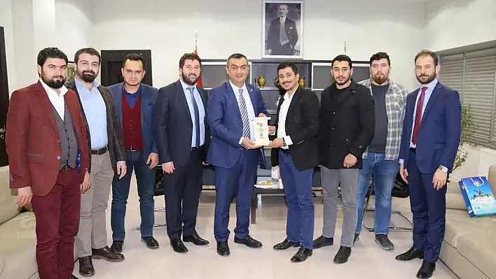 Kayseri ve Kırşehir İl Genç Girişimcilerden KAYSO'ya Ziyaret 