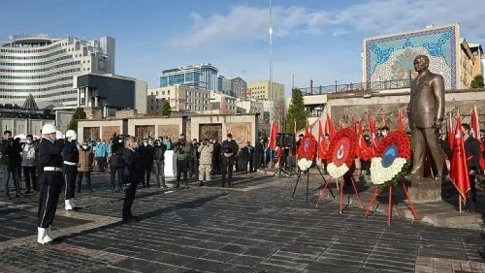 Atatürk'ün Kayseri'ye gelişinin 102. Yılı kutlandı