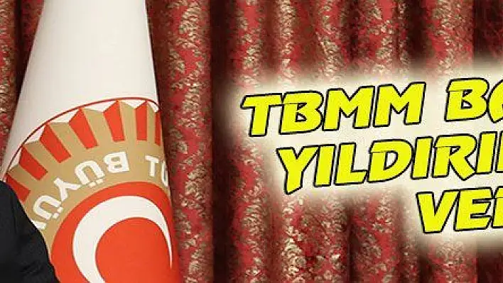 TBMM BAŞKANI YILDIRIM 'DAN VEDA