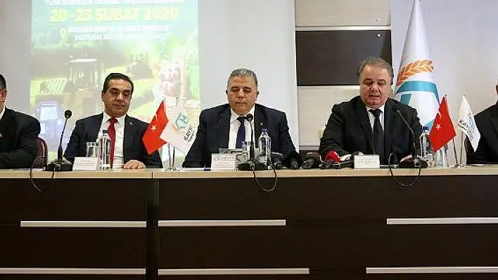 Kayseri ve Türk Dünyası Tarım Fuarı yarın açılacak