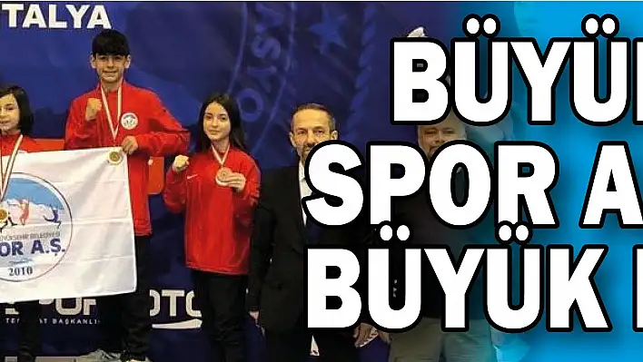 Büyükşehir Spor A.Ş.'den büyük başarı