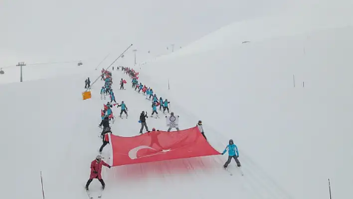 Erciyes Kapı'da Çanakkale Zaferi'nin 107. yılı kutlandı