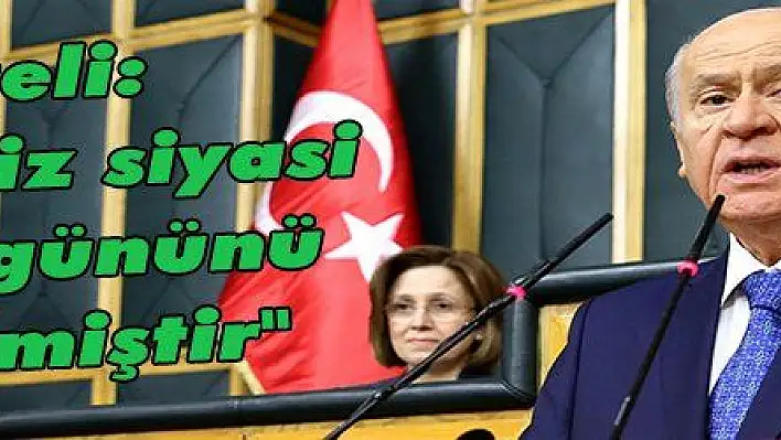 Bahçeli: 'Milletimiz siyasi Nevruz gününü ilan etmiştir'