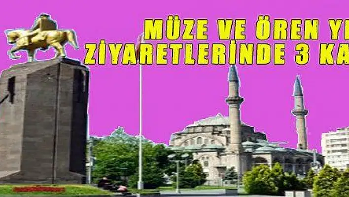 MÜZE VE ÖREN YERİ ZİYARETLERİNDE 3 KAT ARTIŞ