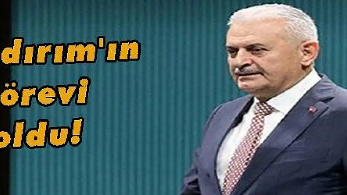 Binali Yıldırım'ın yeni görevi belli oldu!