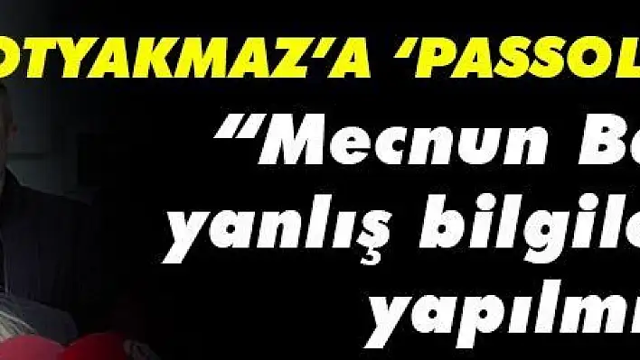 Gözbaşı'dan Otyakmaz'a 'Passolig' cevabı